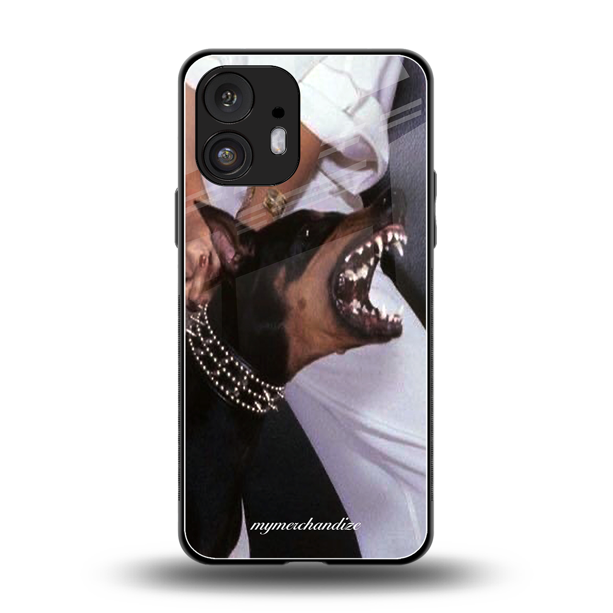 vicious back phone cover | glass case for nothing phone 2