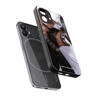 vicious back phone cover | glass case for nothing phone 2