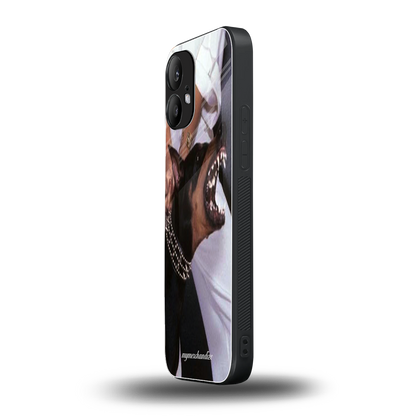 vicious back phone cover | glass case for nothing phone 2