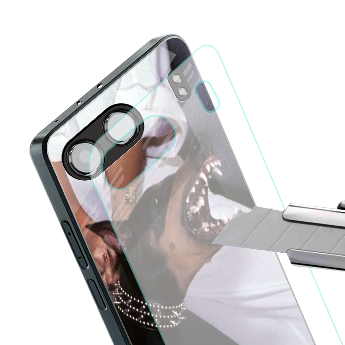 vicious back phone cover | glass case for oneplus nord 4