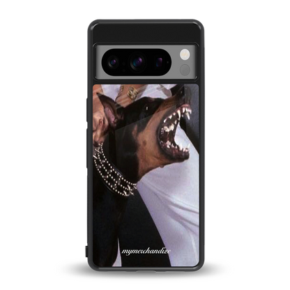 vicious back phone cover | glass case for google pixel 8 pro