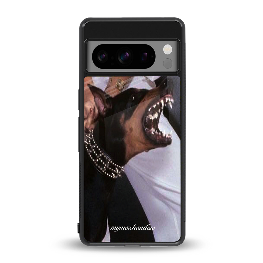 vicious back phone cover | glass case for google pixel 8 pro