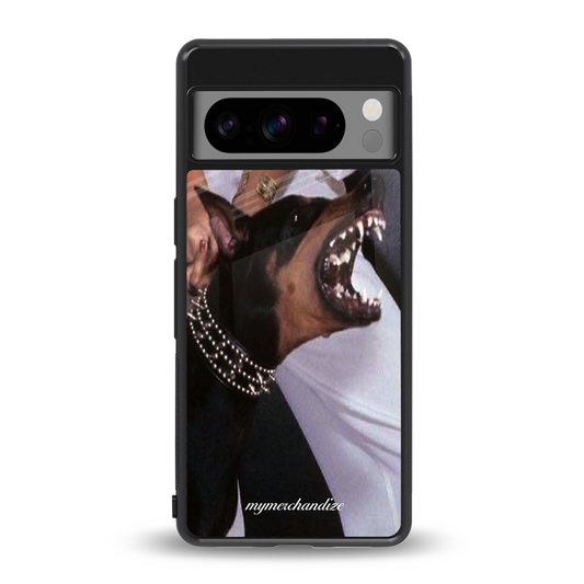 vicious back phone cover | glass case for google pixel 8 pro