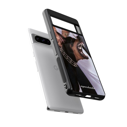 vicious back phone cover | glass case for google pixel 8 pro