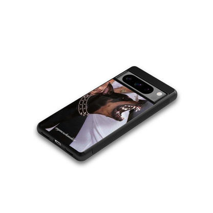 vicious back phone cover | glass case for google pixel 8 pro