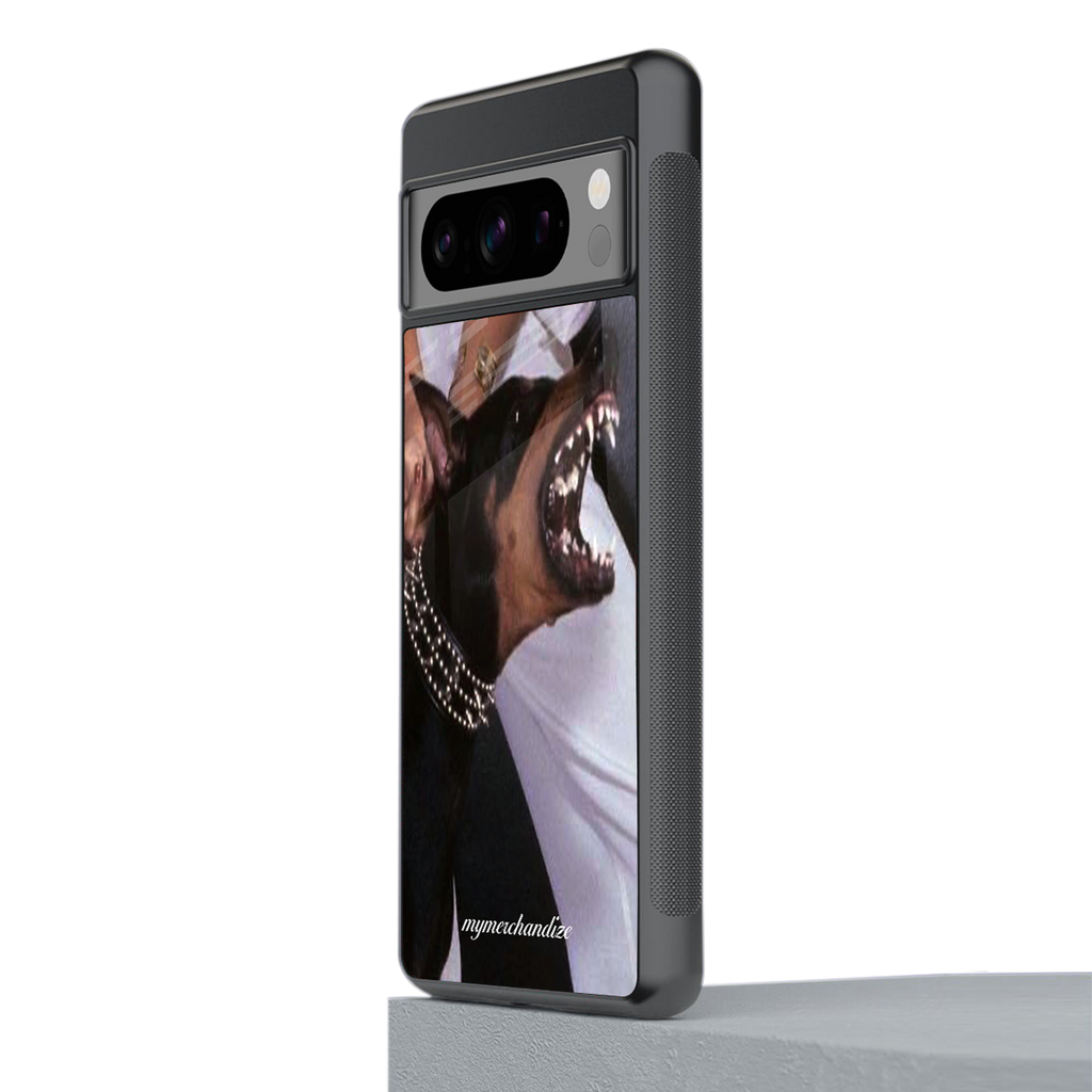 vicious back phone cover | glass case for google pixel 8 pro