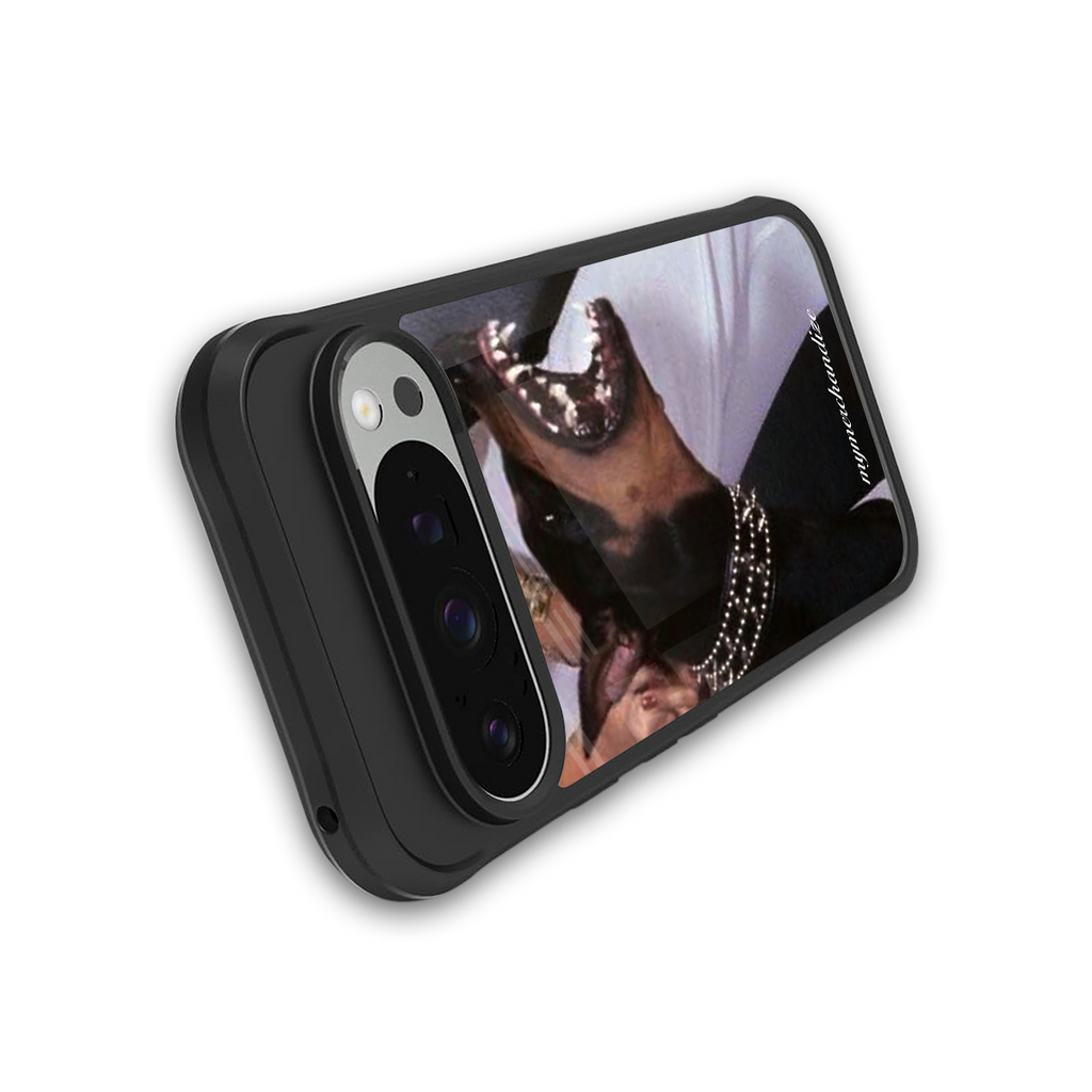 vicious back phone cover | glass case for google pixel 9 pro xl