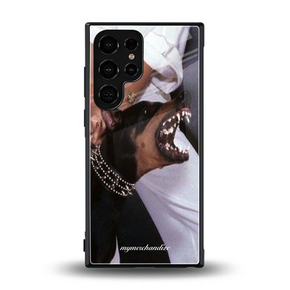 vicious back phone cover | glass case for samsung galaxy s24 ultra