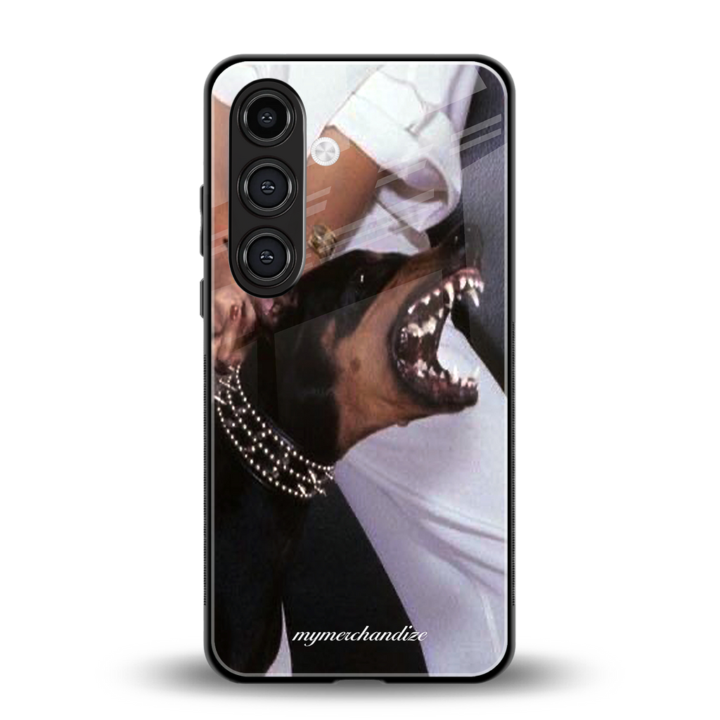 vicious back phone cover | glass case for samsung galaxy s24