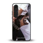 vicious back phone cover | glass case for samsung galaxy s25 plus