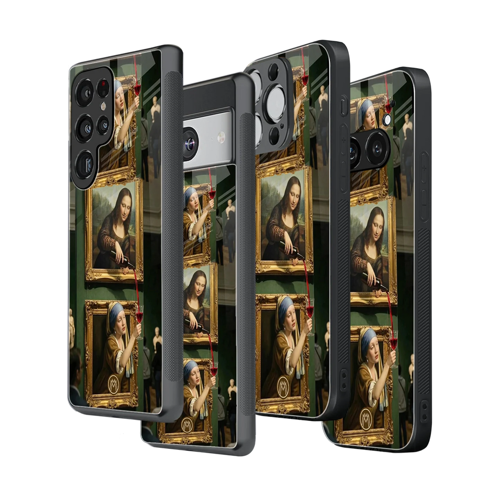 Stylish Glass Back Case for All Smartphones iPhone, Samsung, OnePlus, Pixel, Redmi, Oppo, Vivo, Motorola