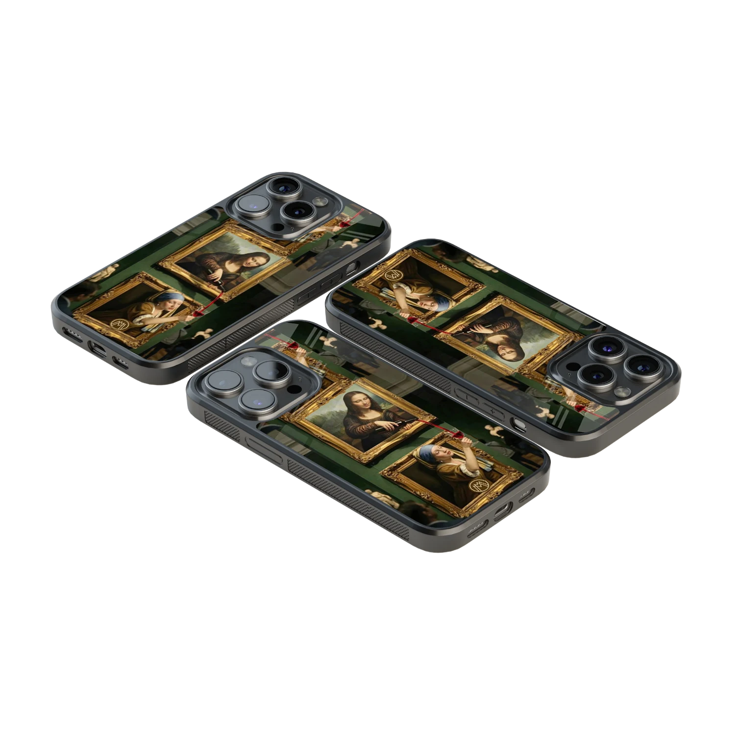 Luxury Glass Back Mobile Cover for iPhone, Samsung Galaxy, OnePlus, Pixel, Redmi & More