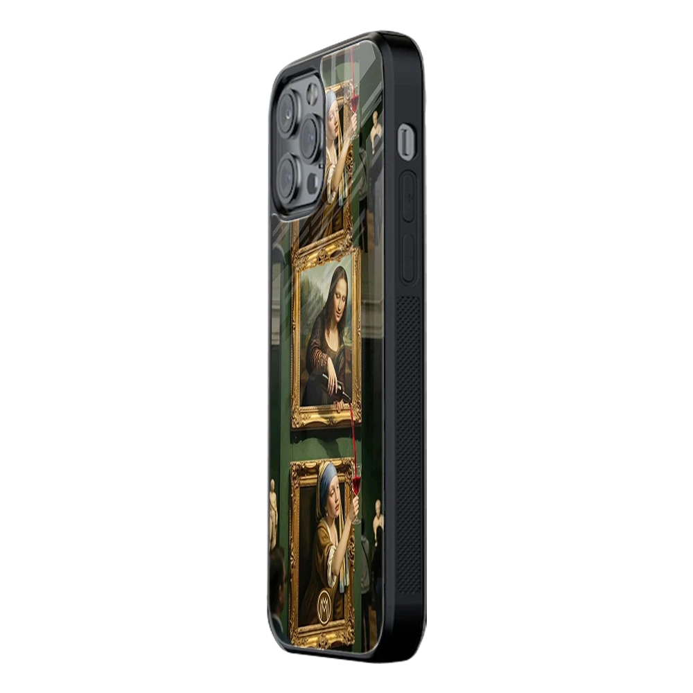 Slim Glass Back Phone Case for Multiple Brands iPhone, Samsung, Redmi, OnePlus, Oppo, Vivo