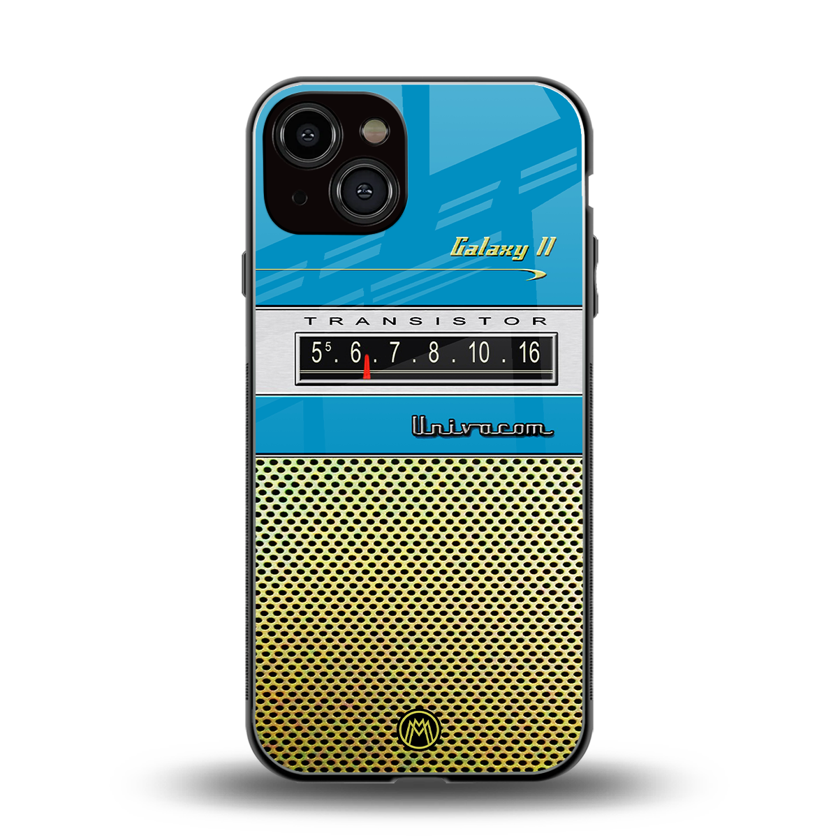 vintage radio back phone cover | glass case for iphone 13
