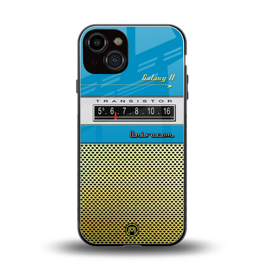 vintage radio back phone cover | glass case for iphone 13