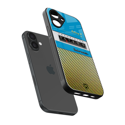 vintage radio back phone cover | glass case for iphone 16