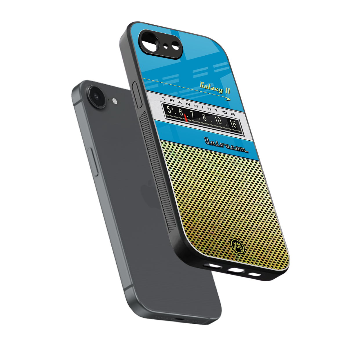 vintage radio back phone cover | glass case for iphone 16e