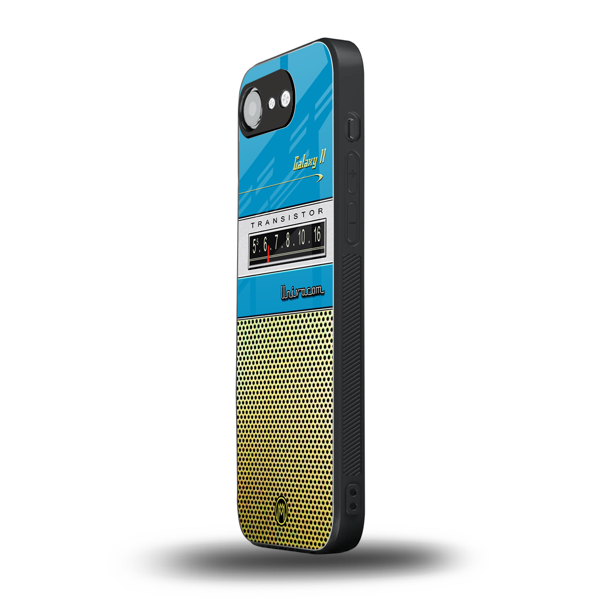 vintage radio back phone cover | glass case for iphone 16e
