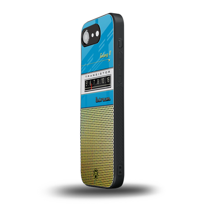 vintage radio back phone cover | glass case for iphone 16e