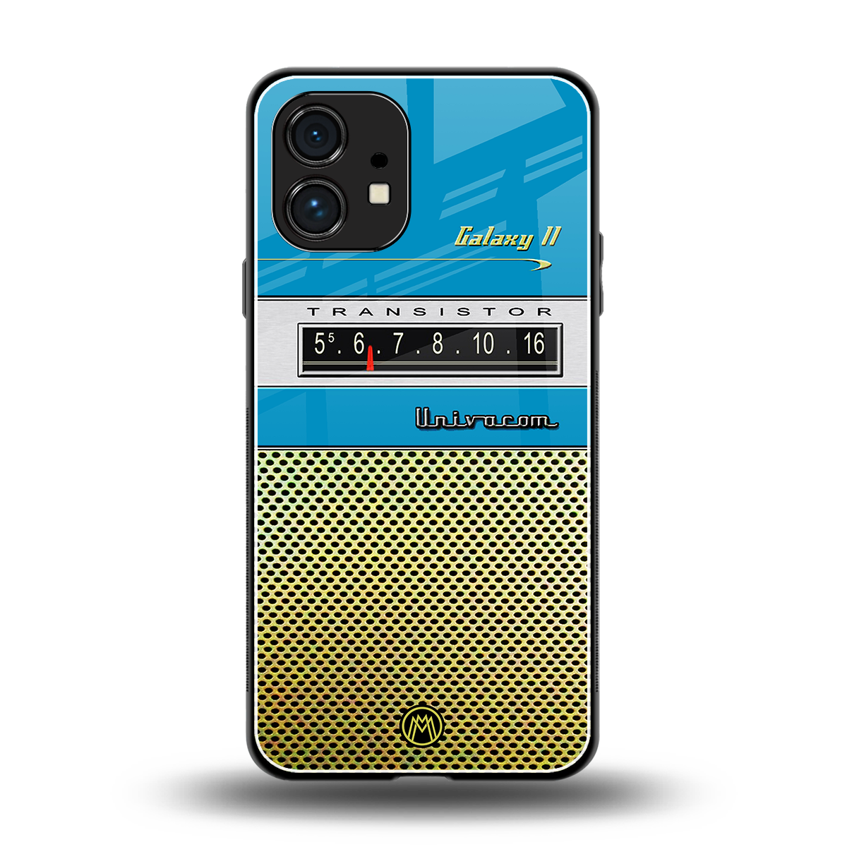 vintage radio back phone cover | glass case for nothing phone 1