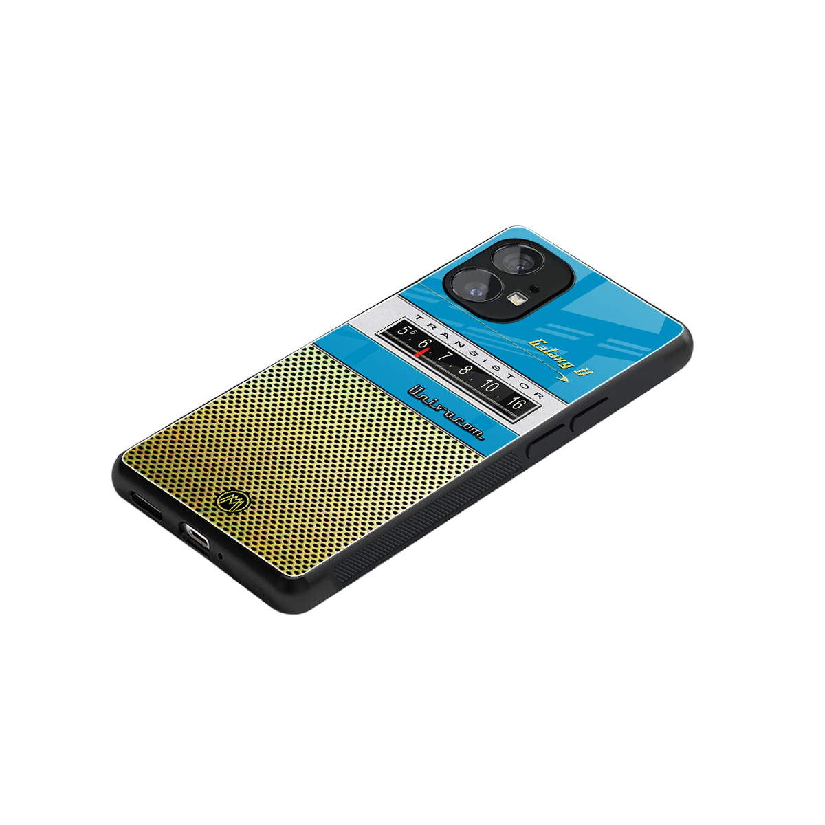 vintage radio back phone cover | glass case for nothing phone 1