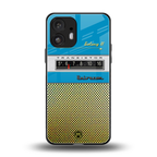 vintage radio back phone cover | glass case for nothing phone 2