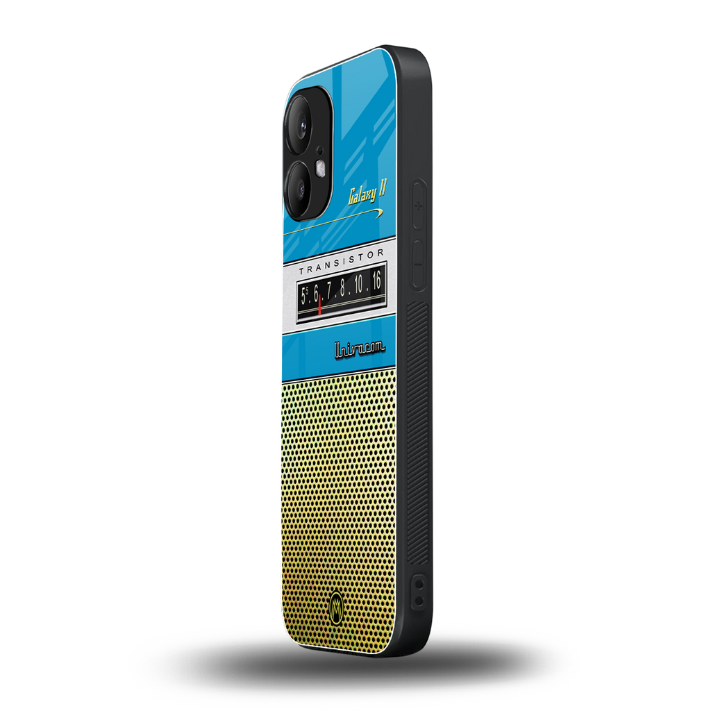 vintage radio back phone cover | glass case for nothing phone 2