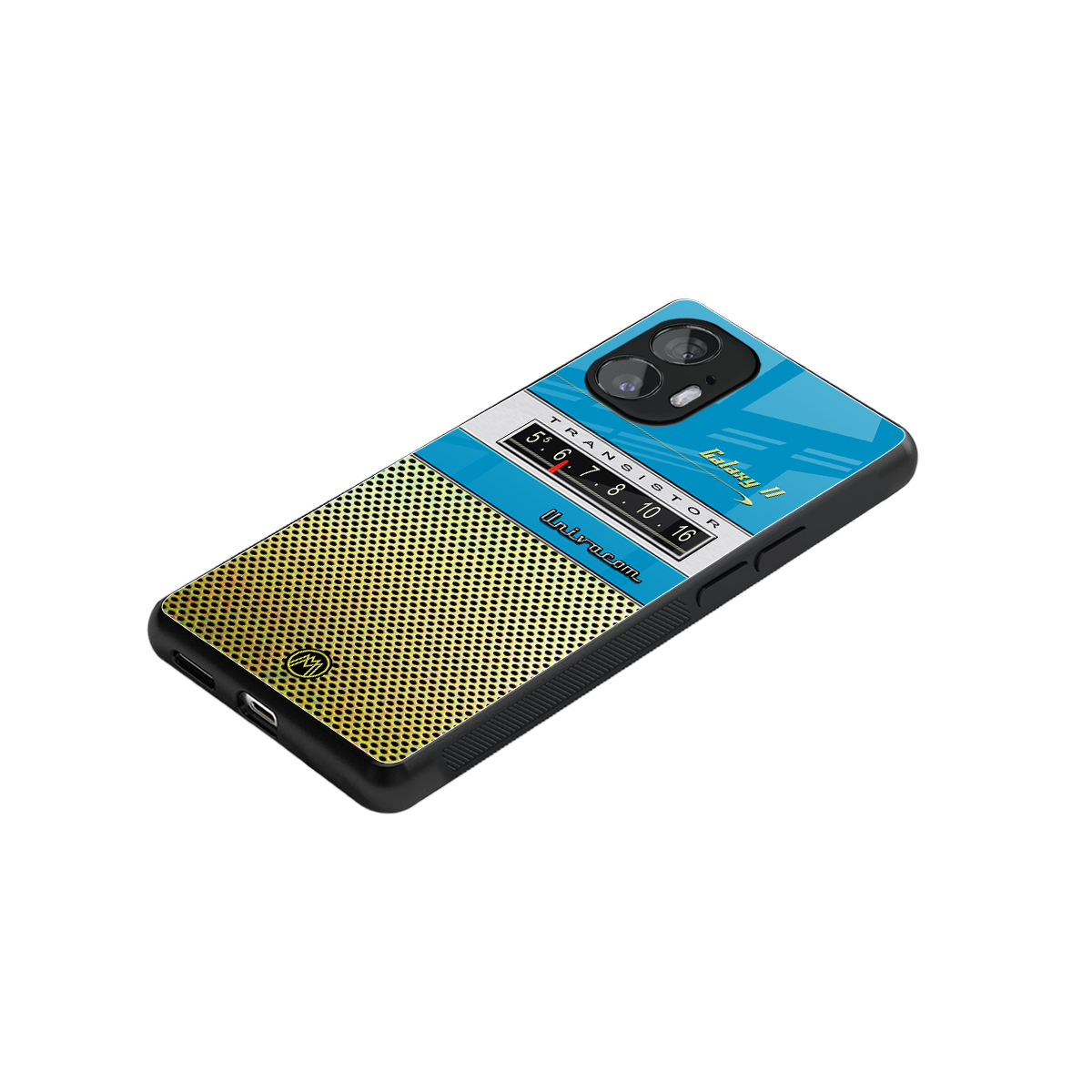 vintage radio back phone cover | glass case for nothing phone 2