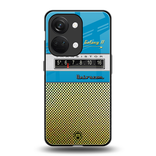 vintage radio back phone cover | glass case for oneplus nord 3