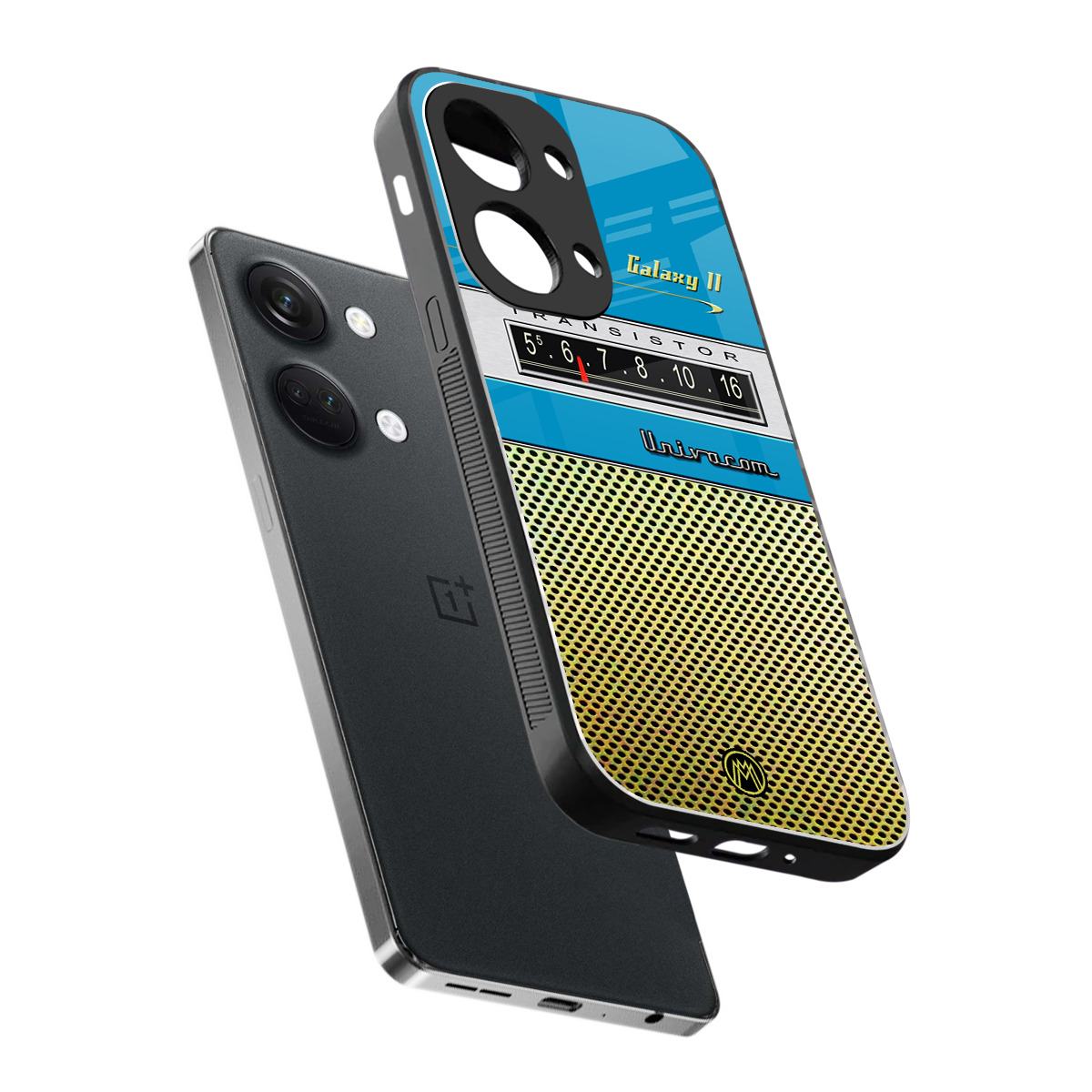 vintage radio back phone cover | glass case for oneplus nord 3