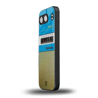 vintage radio back phone cover | glass case for oneplus nord 4