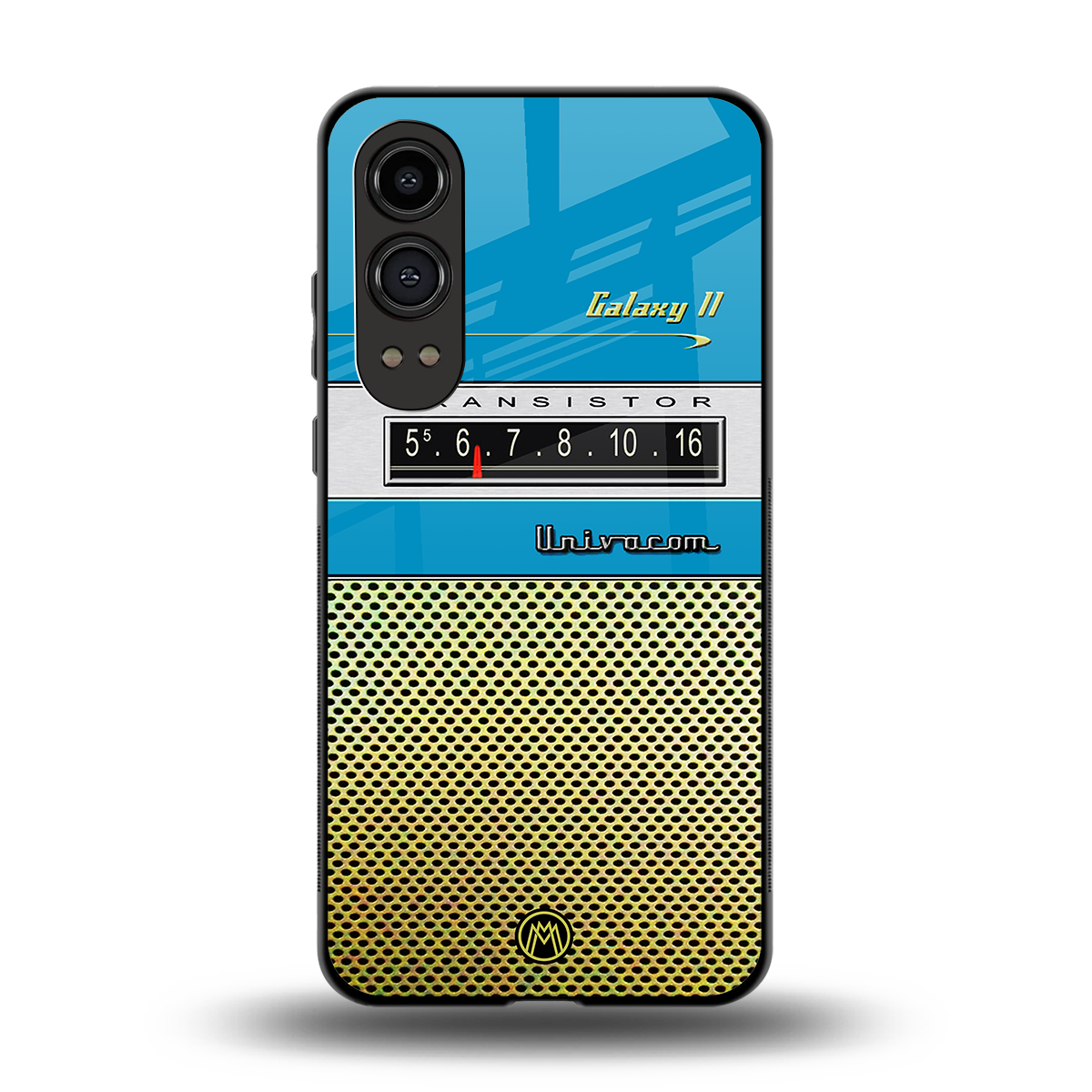 vintage radio back phone cover | glass case for oneplus nord ce 4 lite
