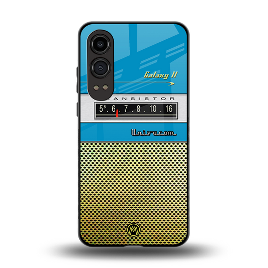 vintage radio back phone cover | glass case for oneplus nord ce 4 lite
