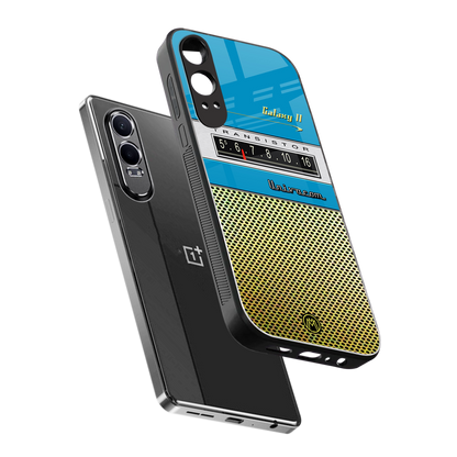 vintage radio back phone cover | glass case for oneplus nord ce 4 lite