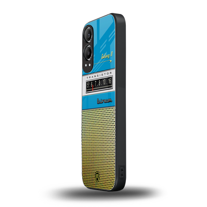 vintage radio back phone cover | glass case for oneplus nord ce 4 lite
