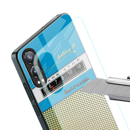 vintage radio back phone cover | glass case for oneplus nord ce 4 lite