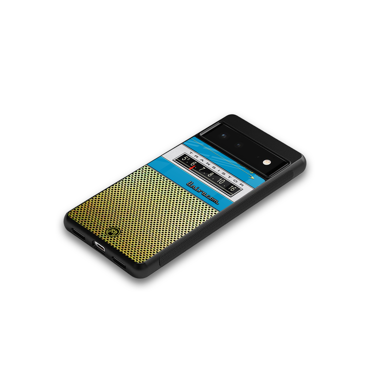 vintage radio back phone cover | glass case for google pixel 6