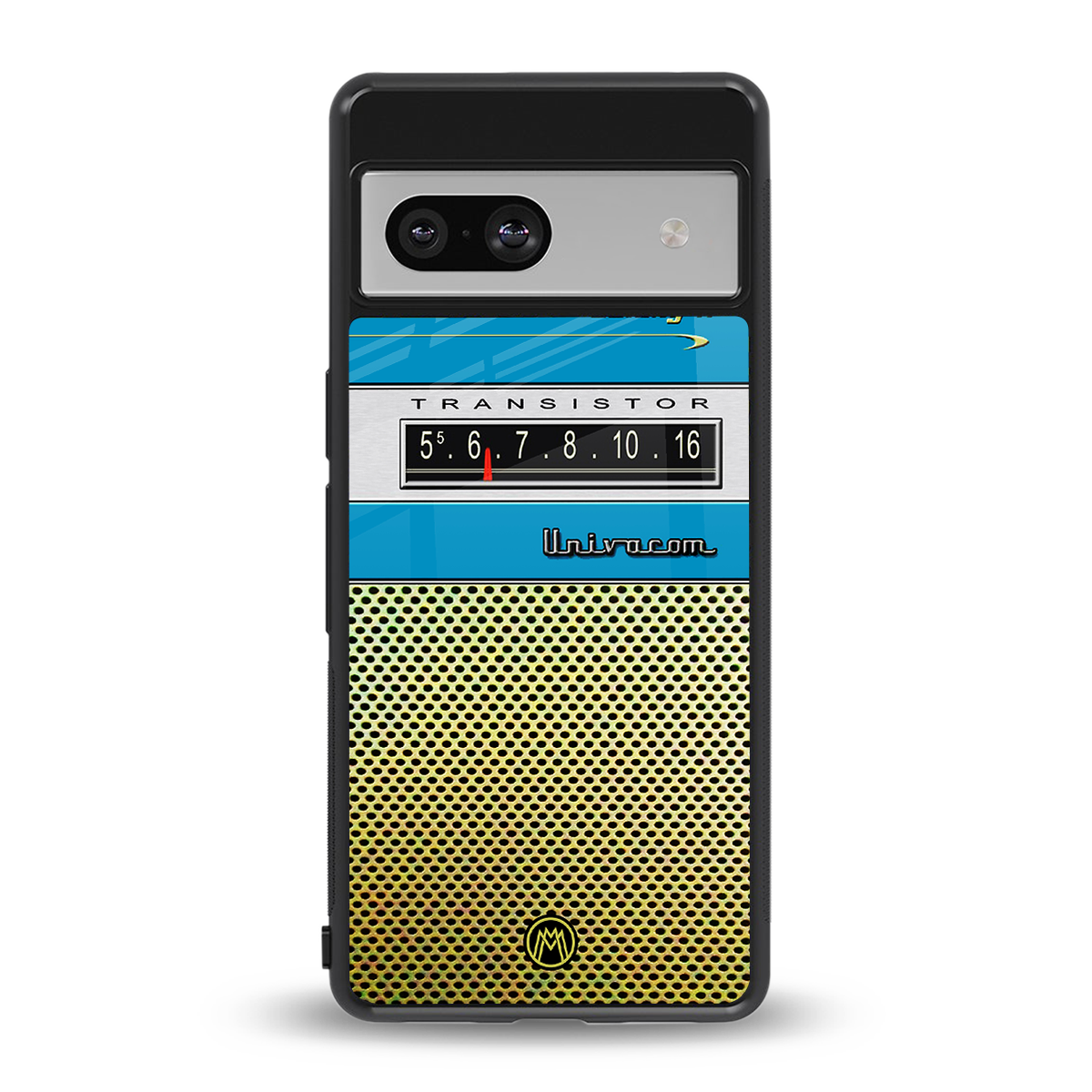 vintage radio back phone cover | glass case for Google Pixel 7A