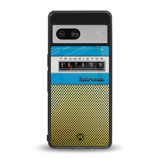 vintage radio back phone cover | glass case for Google Pixel 7A