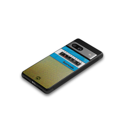 vintage radio back phone cover | glass case for Google Pixel 7