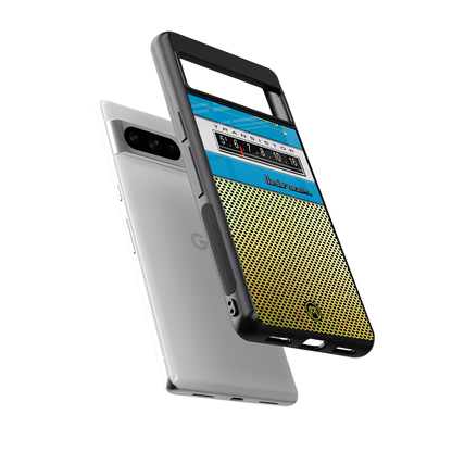 vintage radio back phone cover | glass case for google pixel 8 pro