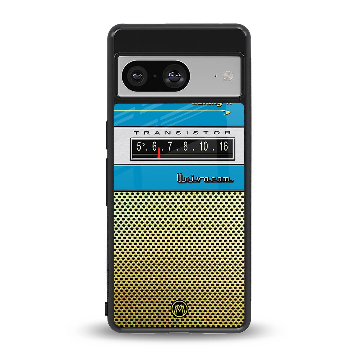 vintage radio back phone cover | glass case for Google Pixel 8