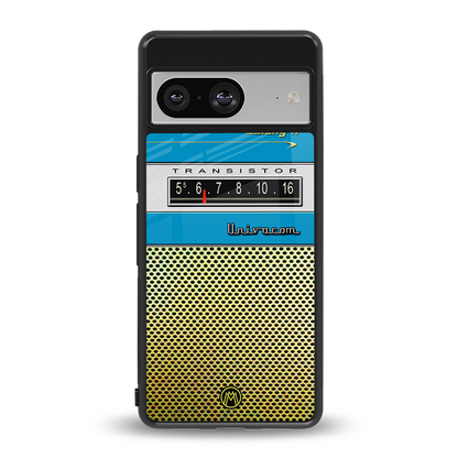 vintage radio back phone cover | glass case for Google Pixel 8