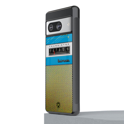 vintage radio back phone cover | glass case for Google Pixel 8