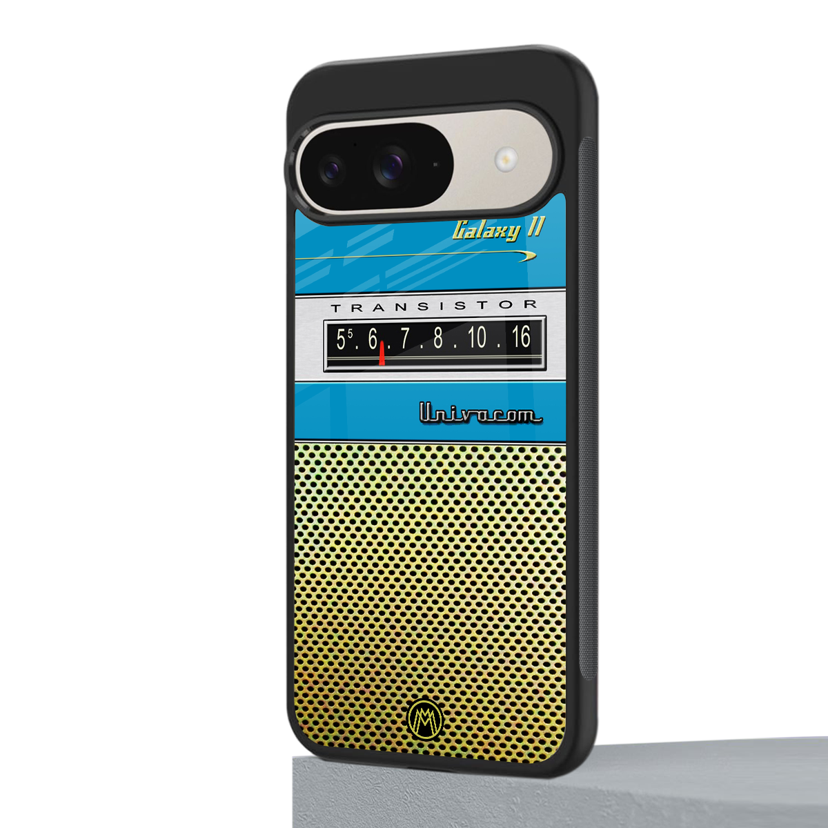 vintage radio back phone cover | glass case for google pixel 9