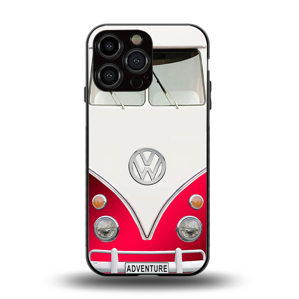 vintage volkswagen back phone cover | glass case for iphone 13 pro max