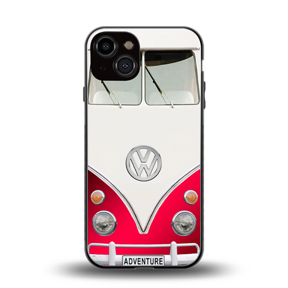 vintage volkswagen back phone cover | glass case for iphone 13
