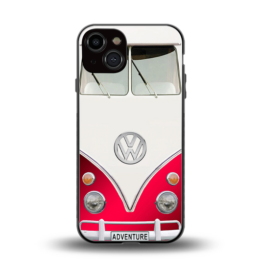 vintage volkswagen back phone cover | glass case for iphone 13