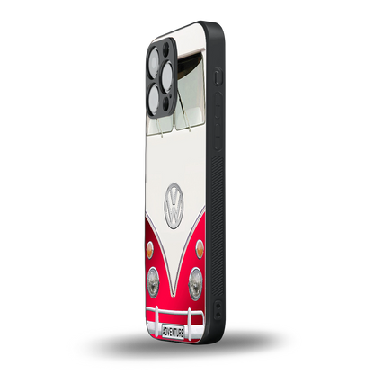 vintage volkswagen back phone cover | glass case for iphone 14 pro max
