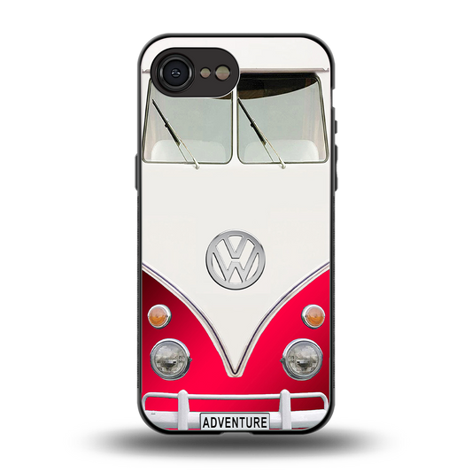 vintage volkswagen back phone cover | glass case for iphone 16e